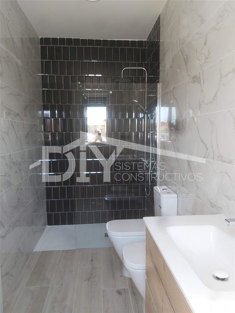 Baño de una casa DIY